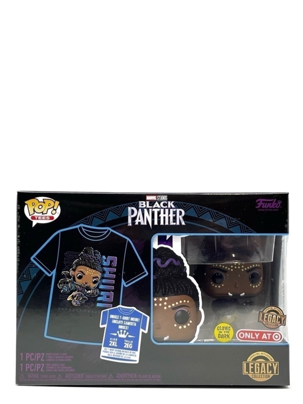 Funko Pop! Marvel Collector's Box Black Panther Shuri T-shirt 2XL + Figurine 3xl